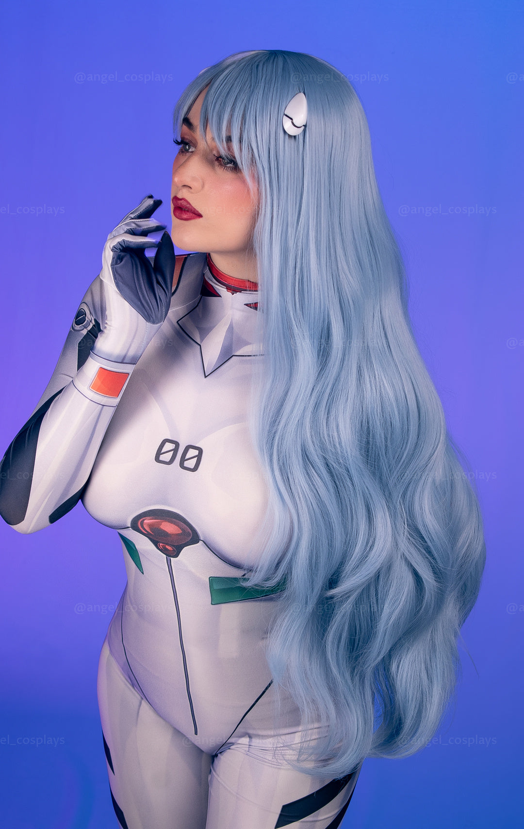 PELUCA AZUL REI AYANAMI