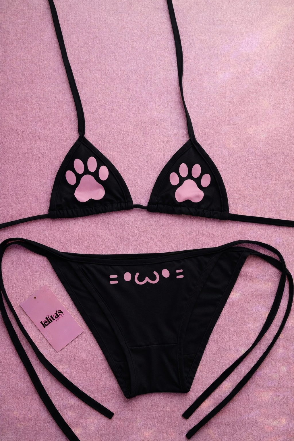 BIKINI CAT NEGRO