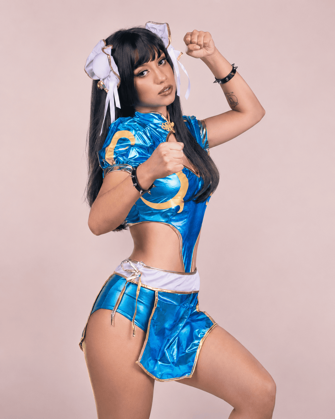 Cosplay Chun Li de Street Fighter