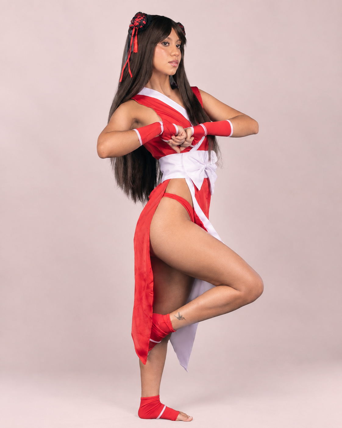 Cosplay Mai Shiranui de The King of Fighters