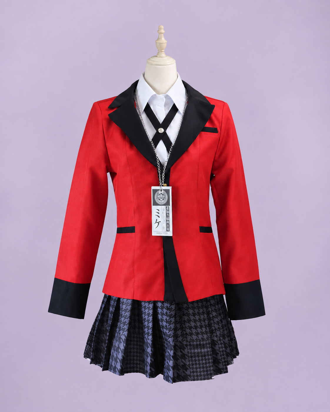Cosplay Yumeko de Kakegurui para disfraz de anime