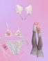 SET CAT BLANCO
