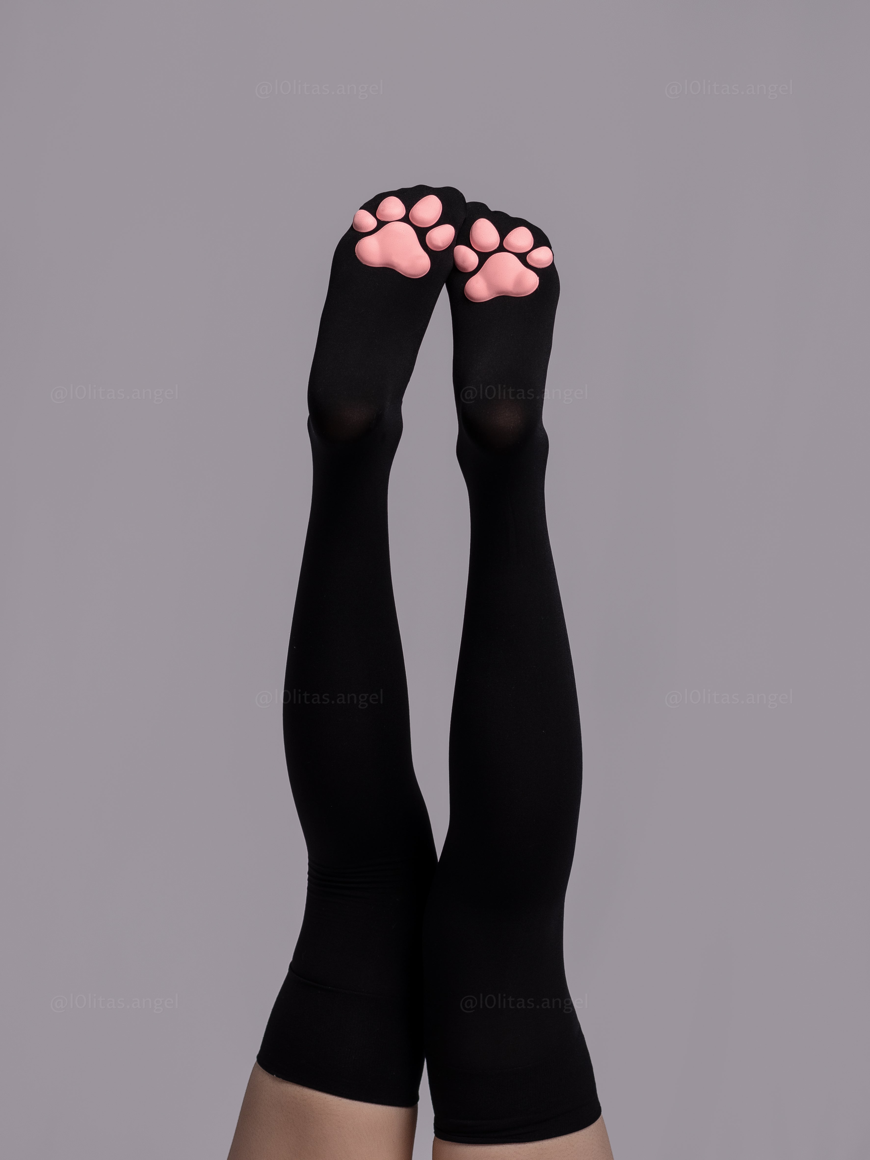MEDIAS DE GATITO NEGRO