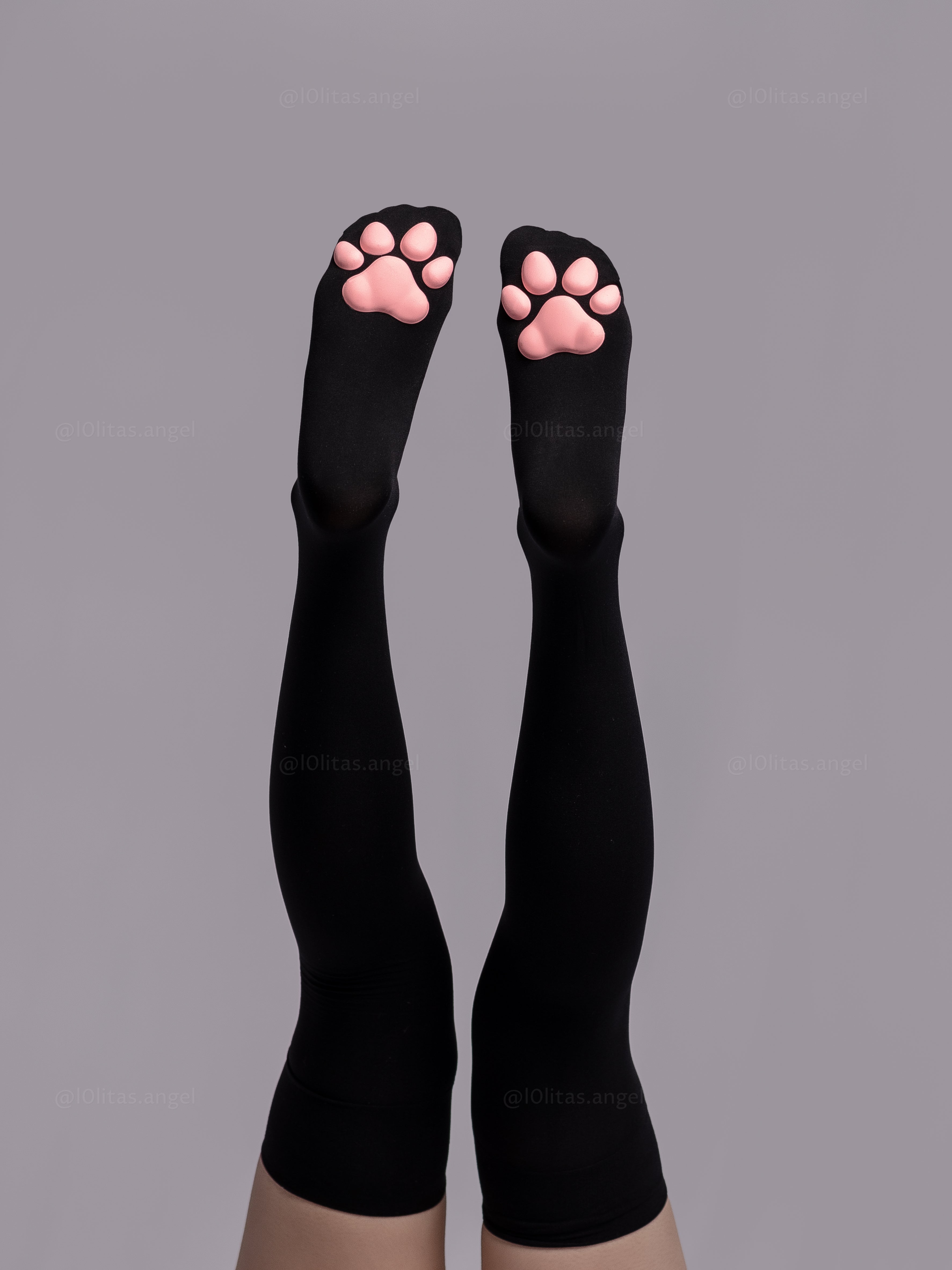 MEDIAS DE GATITO NEGRO