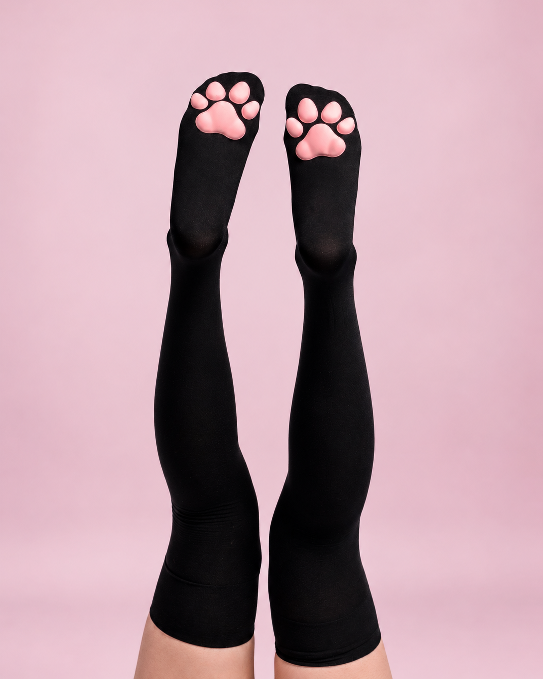 Medias Gatito Negro para disfraz de cosplay