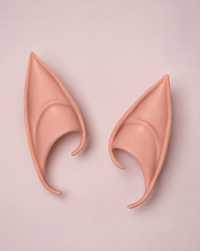 Orejas de elfo para cosplay color rosa 