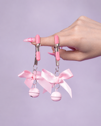 Pinzas para pezones Rosa