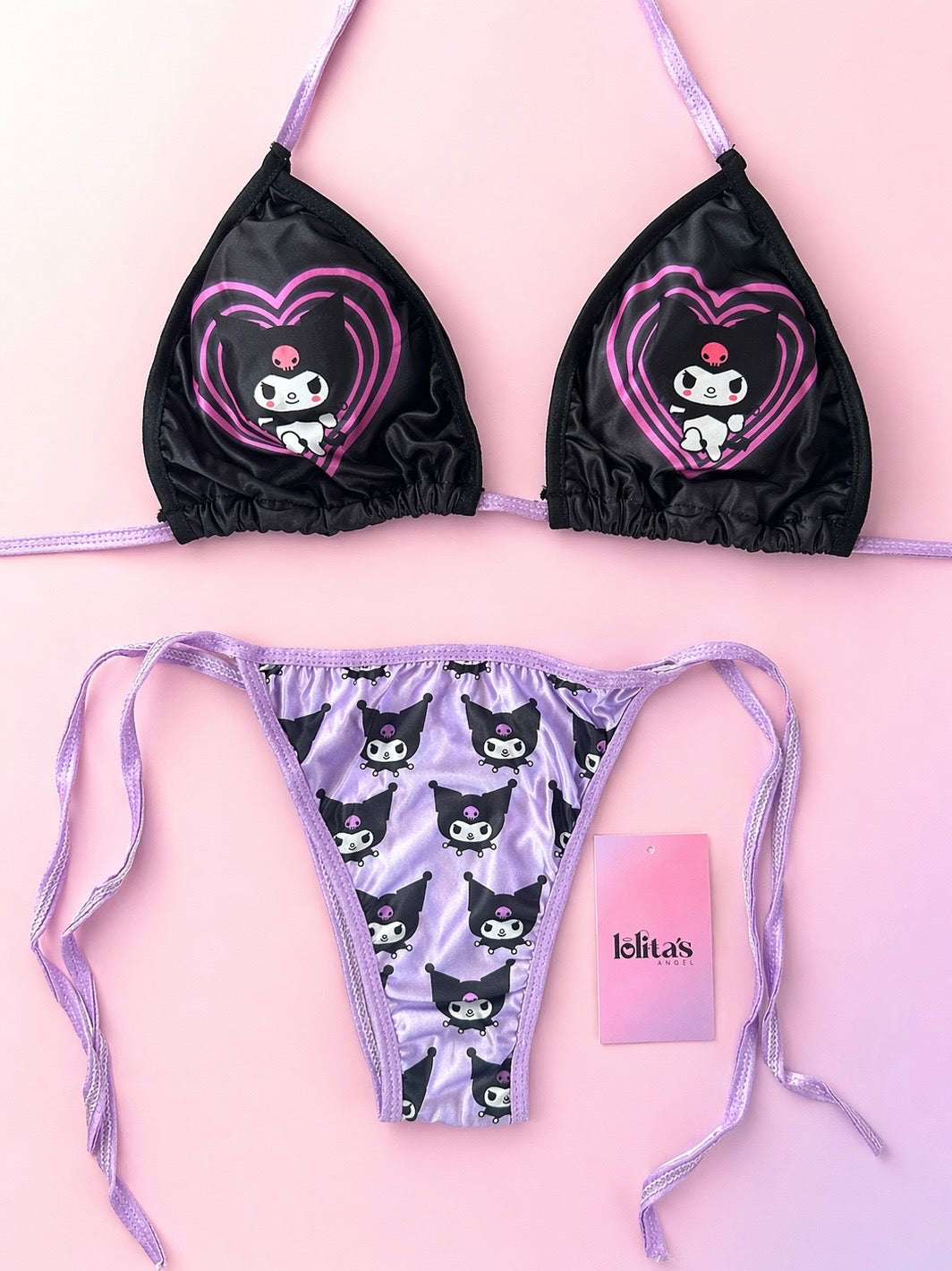 Bikini Kuromi para disfraz de cosplay