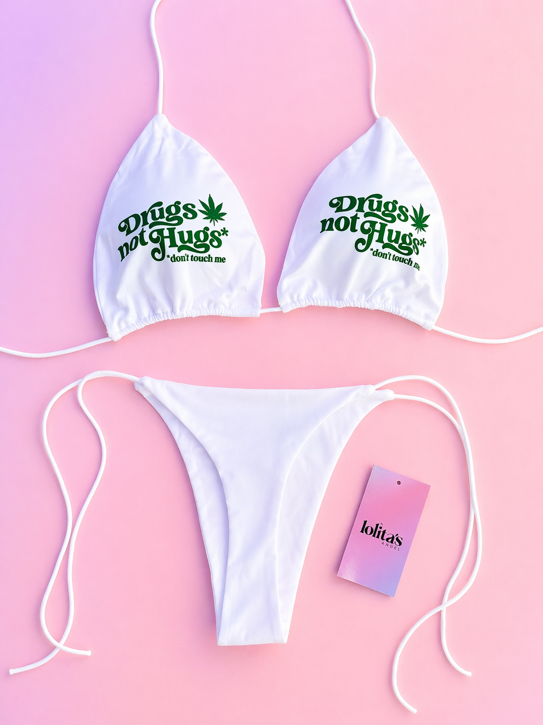 Bikini No Hugs para disfraz de cosplay