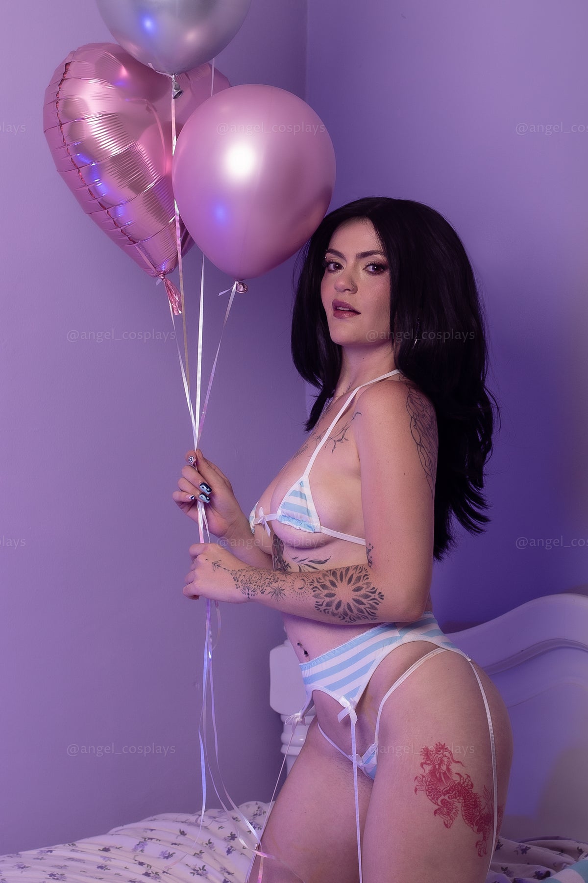 Bikini Yuni Azul — Angel Cosplays Colombia