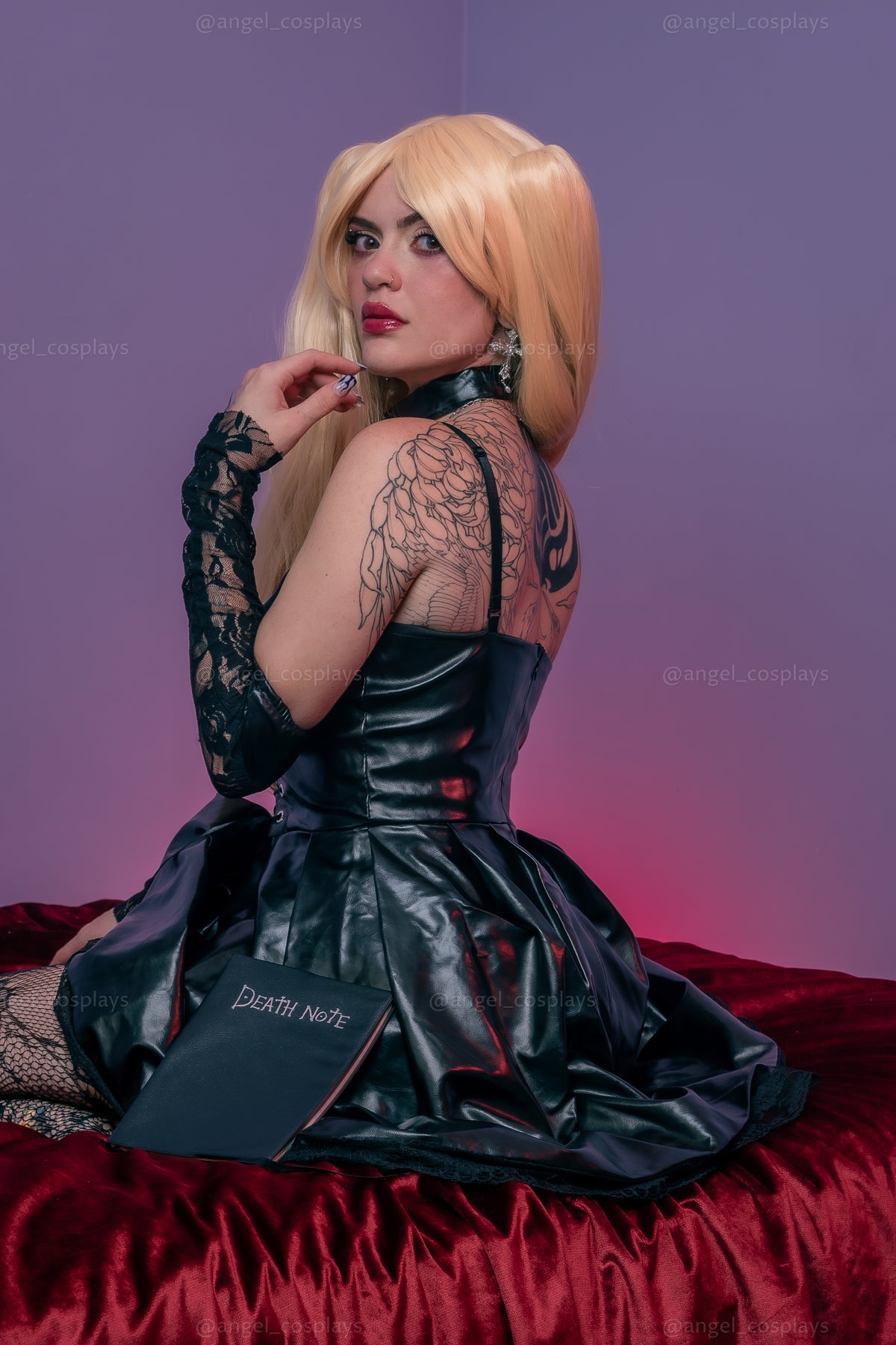 Cosplay Misa de Death Note para disfraz de anime