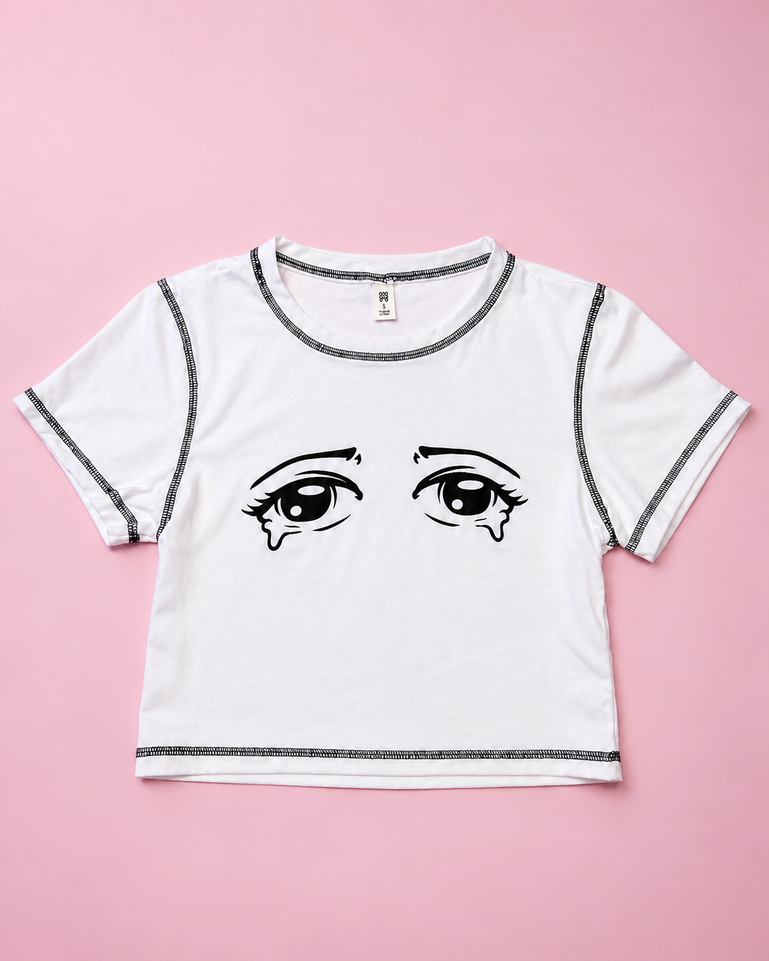 Crop top ojos anime 