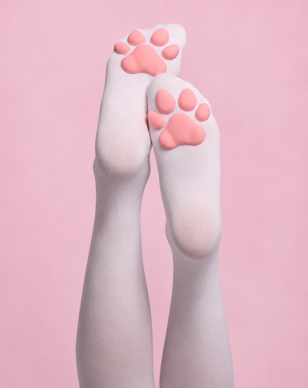 Medias de gatito con huella 3d