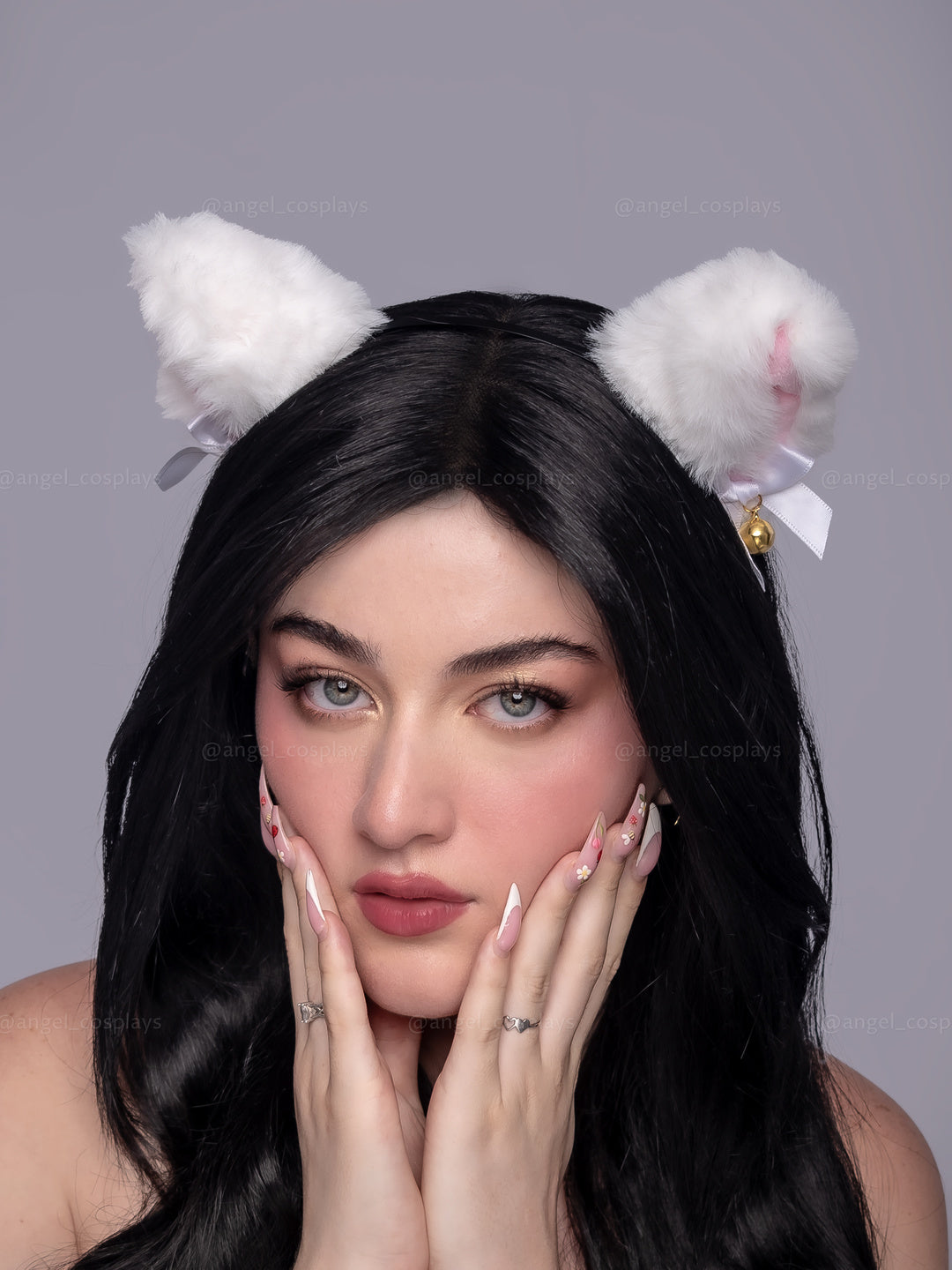 OREJAS DE GATITO BLANCO