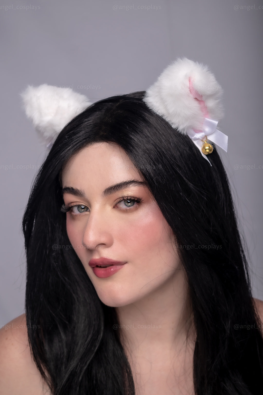 OREJAS DE GATITO BLANCO