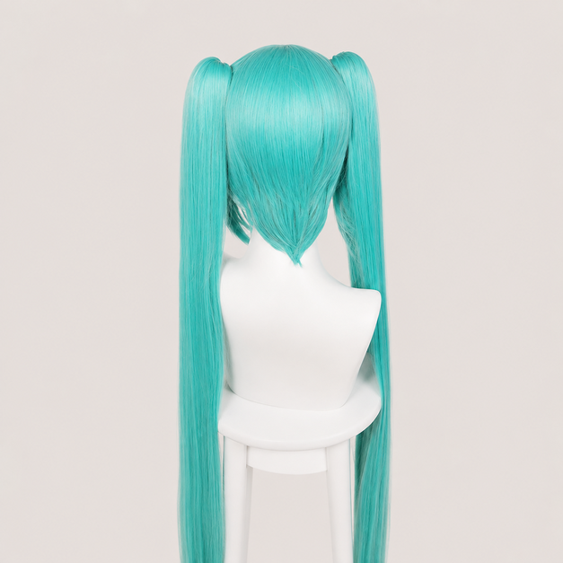 Peluca cosplay Miku para disfraz de anime