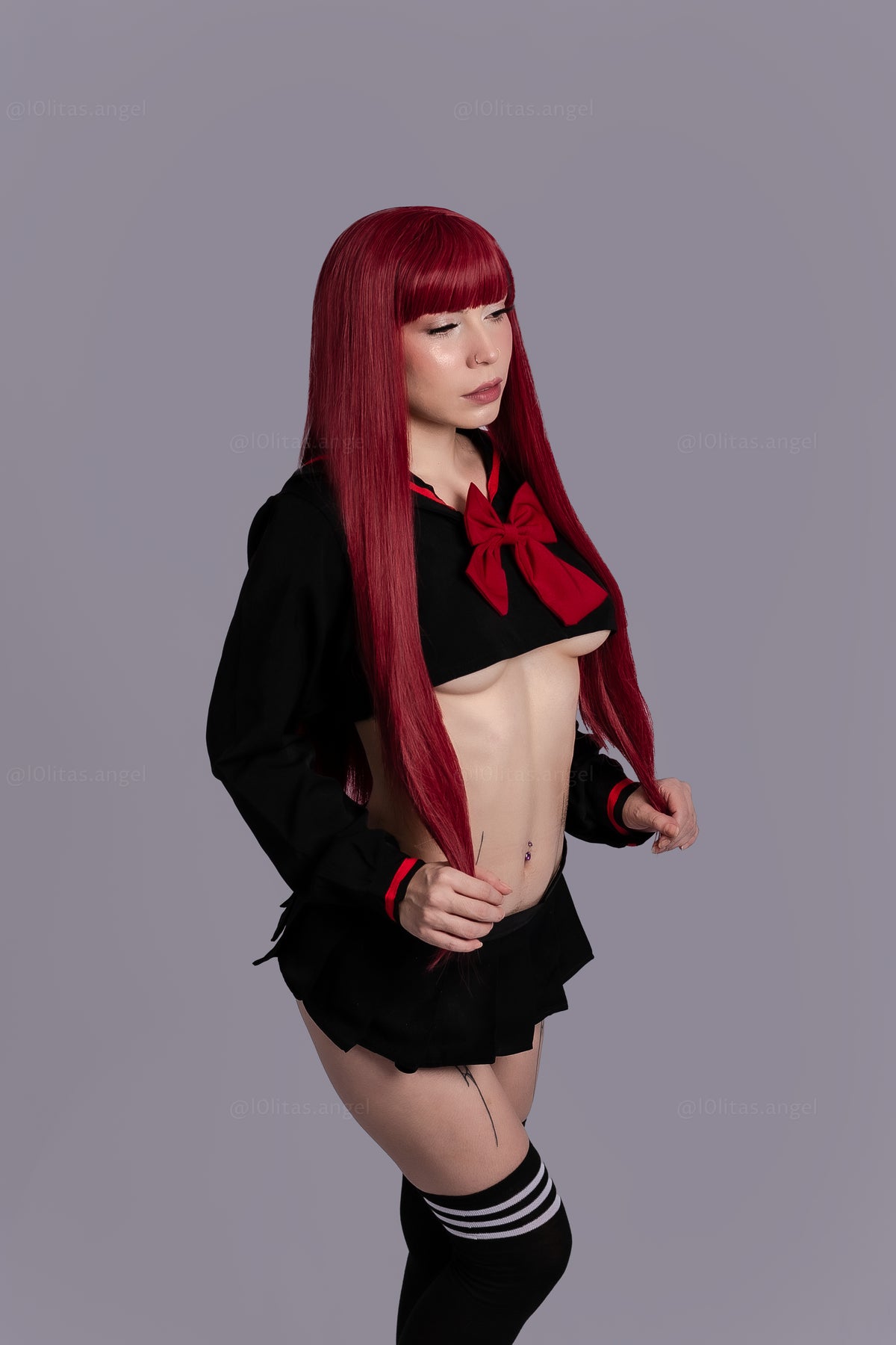 Seifuku Black, uniforme de colegiala, vista 4