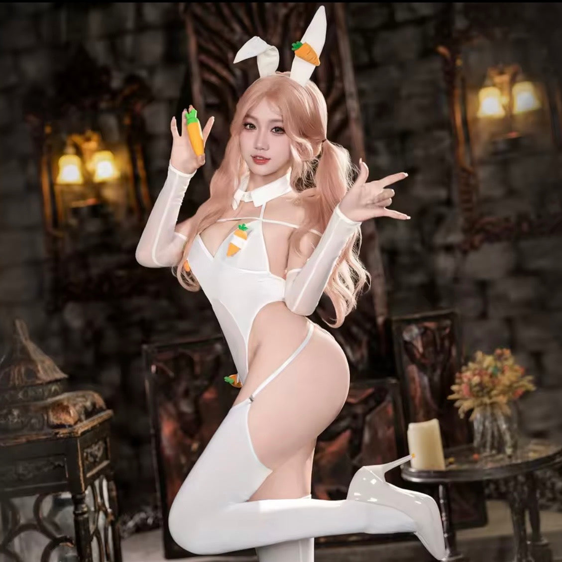Set Bunny Girl para disfraz de cosplay