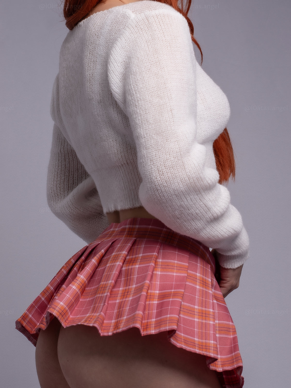 Set de colegiala Rosa — Angel Cosplays Colombia
